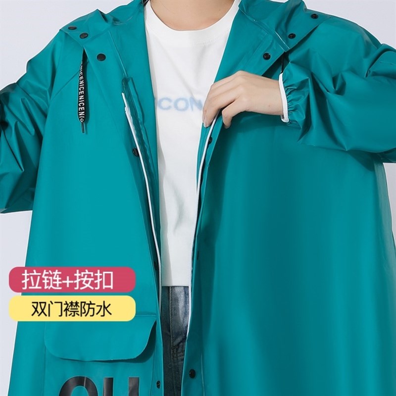 2024新款雨衣成人长款全身防暴雨单人轻便雨披女式电动车骑行