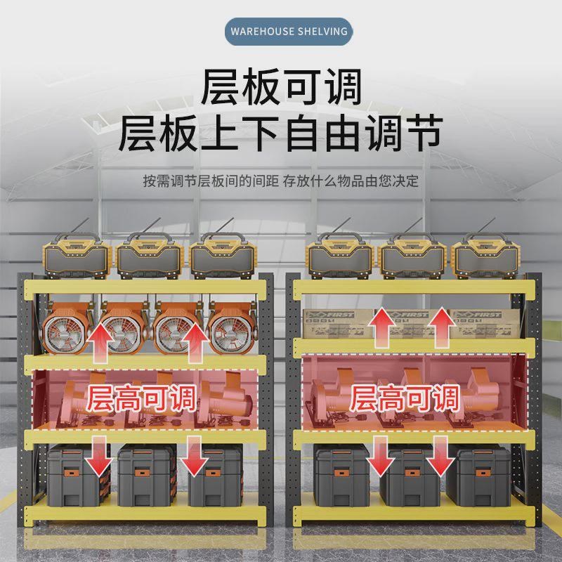 格家用多层重型置物架超市超强承重仓库储物架货物仓储货架收纳