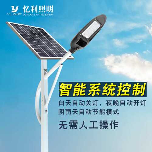 led户外道路照明6米30w新农村一体太阳能路灯灯珠工程灯超亮