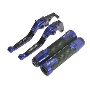 适用雅马哈MT09 FZ09 14-20 改装刹车把手离合拉杆手把胶手柄握把