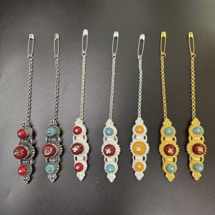 新款藏式配饰胸针藏族合金藏银藏袍服装配饰民族风装饰胸针别针