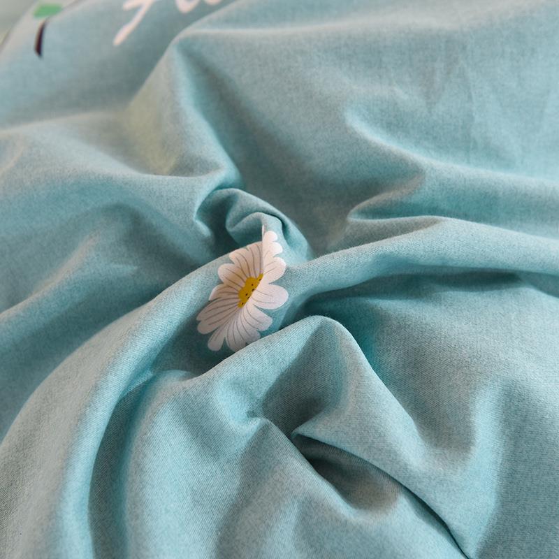 【折扣价】秋冬加厚保暖四件套磨毛涤棉印花床单被套床上用品三件