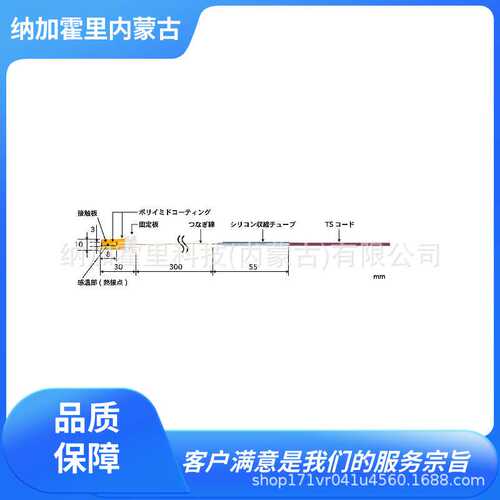 ANRITSU安立计器 嵌入移动旋转表面温度传感器 UH-17E/K-03-TS1-W