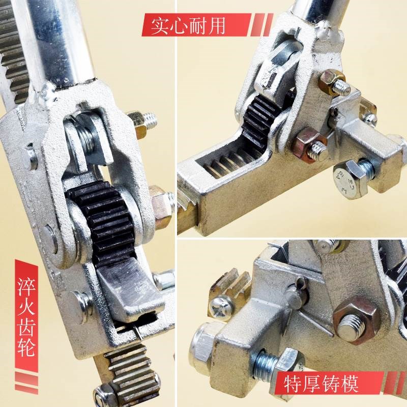 PE双壁波纹水管拉紧器手动通用型对接管道拉管接管工具安装器加厚