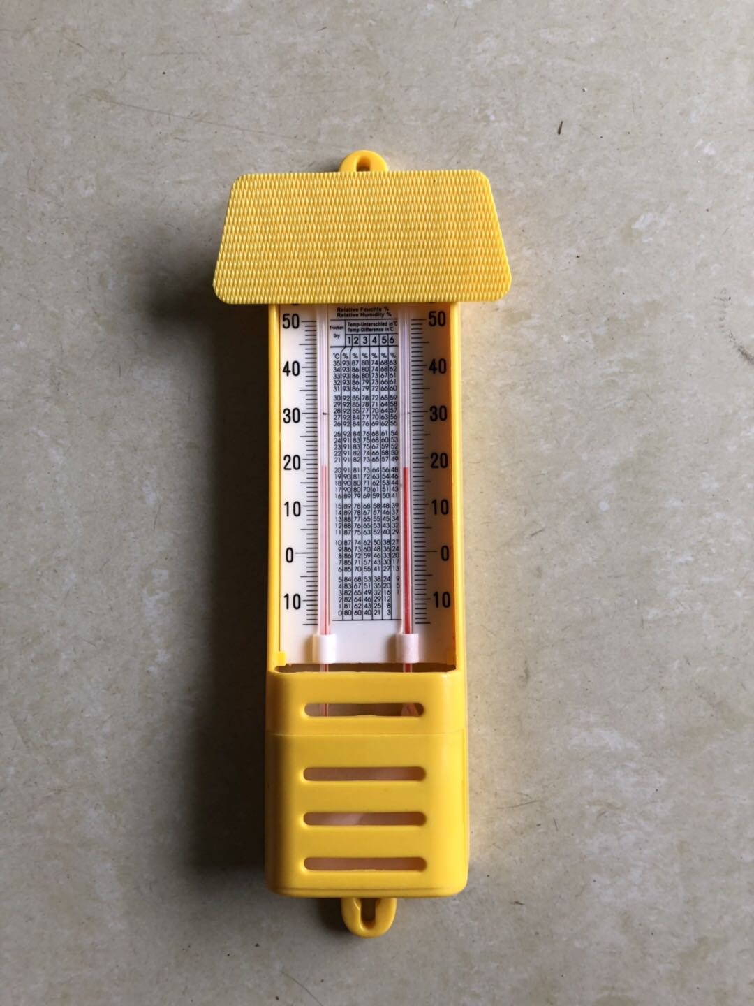 IMPA370251干湿球温度计仓库车间档案室船用大棚实验室用温湿度计