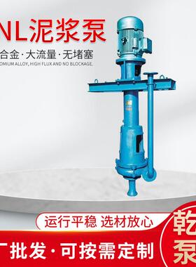 PNL泥浆泵立式杂质泵河塘清淤泵单级家用加长泵排污泥浆泵