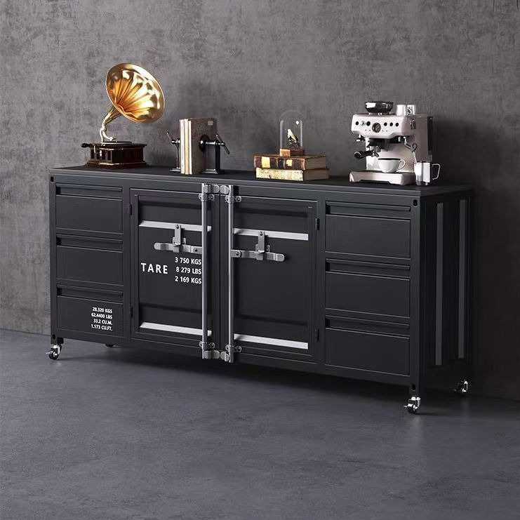 工业风铁艺集装箱柜子复古餐边柜储物柜餐厅酒店备餐柜茶水柜边柜,模玩/动漫/周边/娃圈三坑/桌游,模型制作工具/辅料耗材,淘宝优惠券,粉丝福利购,淘宝优惠卷