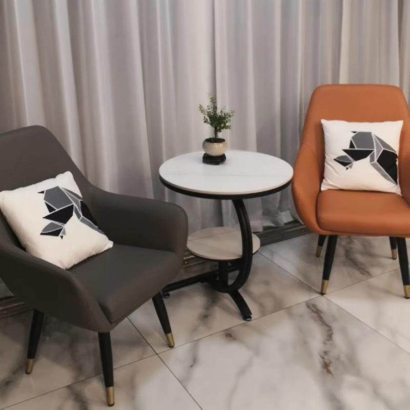 阳台茶桌椅一桌二椅三件套户外桌椅休闲小茶几圆桌子沙发边几网红