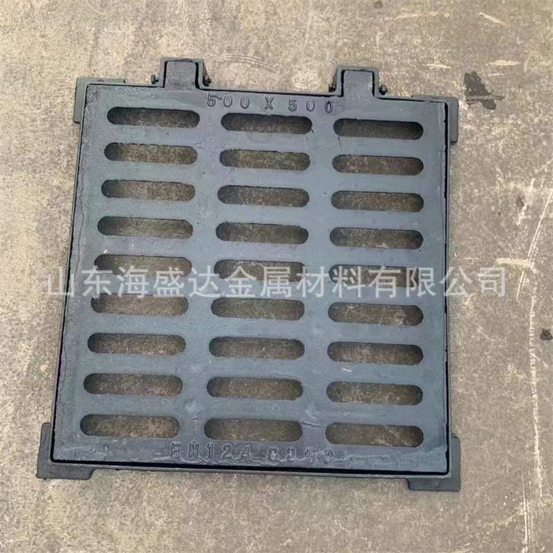球墨铸铁雨水篦子 隧道用横街沟 分体式横街沟 500*680篦子