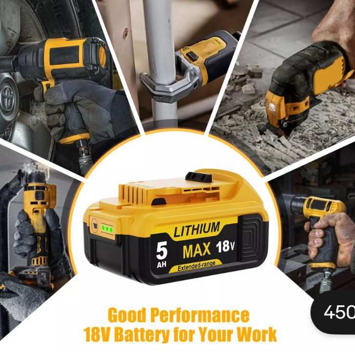 替代dew德伟18V4.0.5.0.6.0 DCB180 DCB181手电钻电动工具锂电池