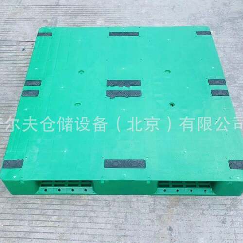 Heavy Duty Single Side Six Runners Grid Euro Plastic Pallet