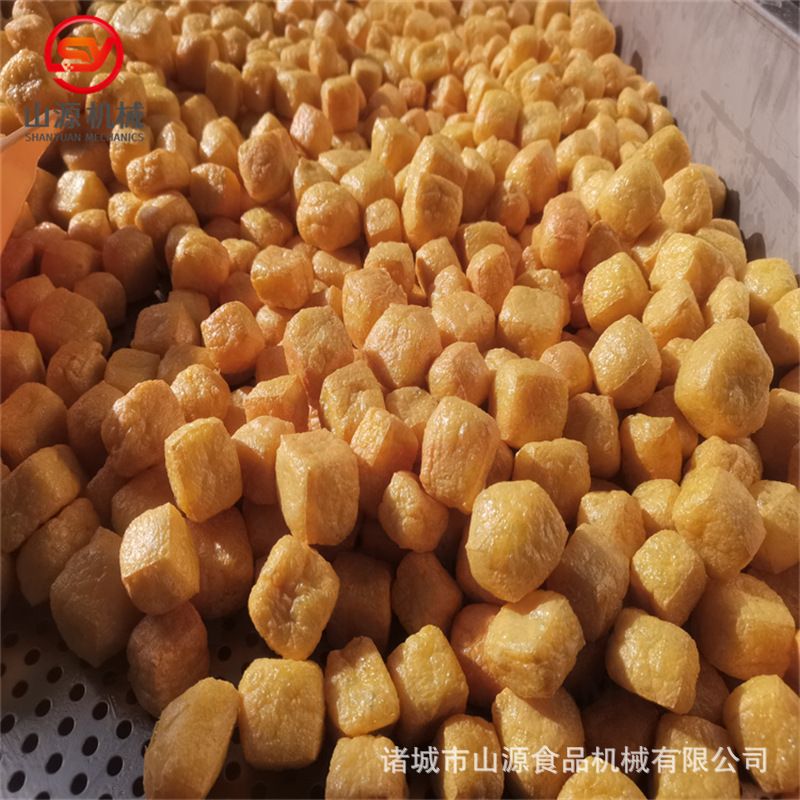 江米条油炸锅  自动搅拌油面筋油炸设备 炸半成品豆腐泡的机器