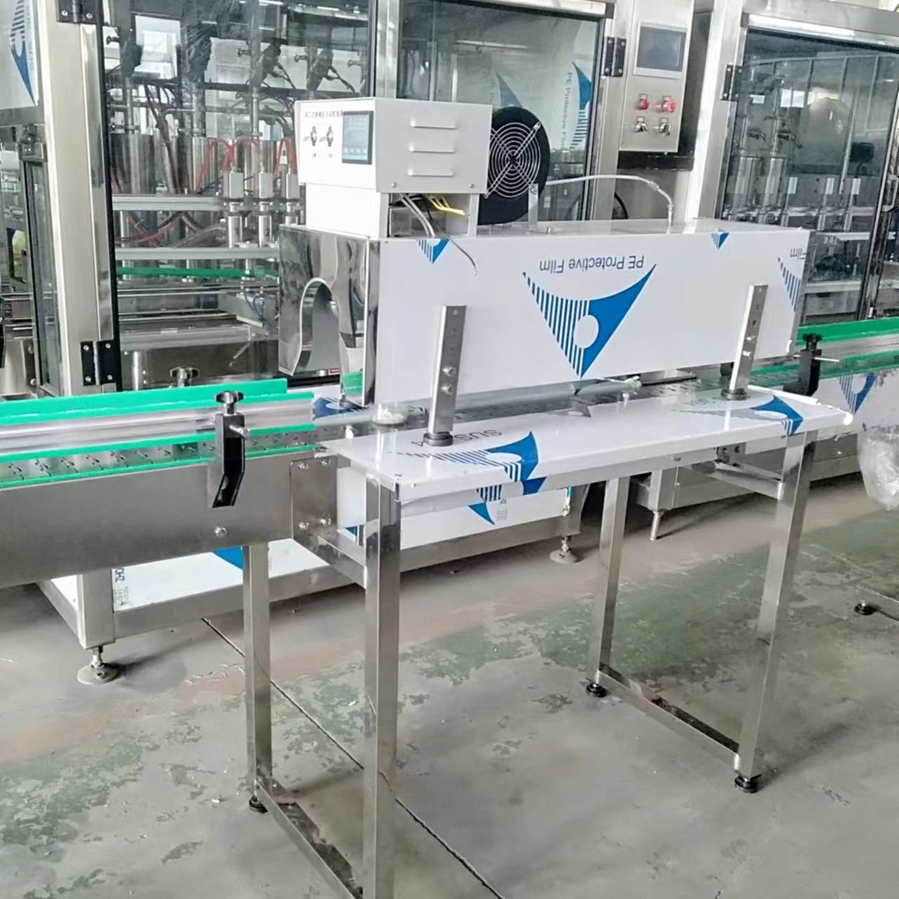 通道式瓶口胶帽热缩机 食用油胶帽热缩机 塑料胶帽热缩机 PVC胶帽
