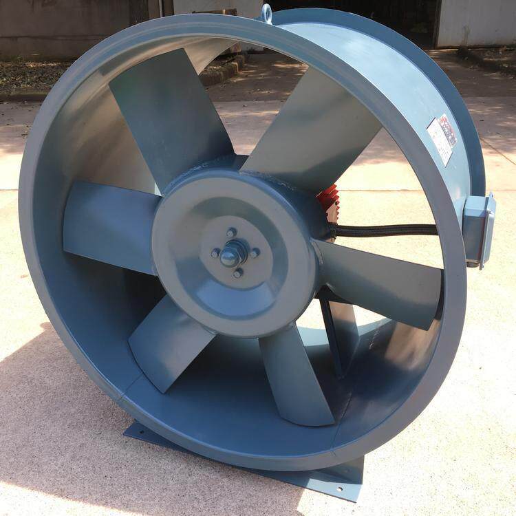 双速电机轴流式消防温排烟风机HTF-II-14 25/12kw事故风机含3C