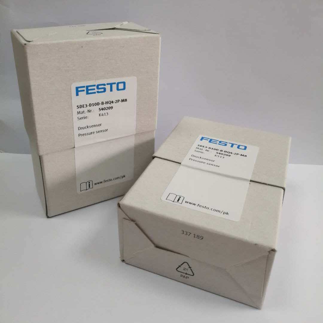 德国FESTO压力传感器SDE3-D10D-B-HQ4-2P-M8