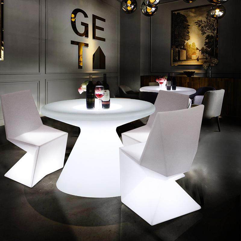 LED发光桌子七彩充电大圆桌创意塑料客厅茶几酒馆桌椅轻奢风沙发,电子/电工,接线端子,淘宝优惠券,粉丝福利购,淘宝优惠卷