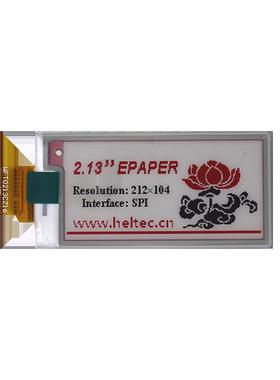 2.13寸epaper电子纸显示屏黑白/黑白红/黑白黄电子墨水屏幕裸屏