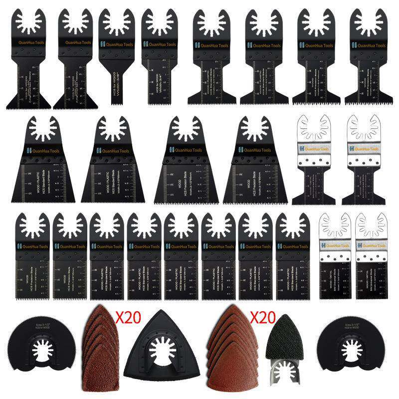 68pcs切锯打磨一体万用宝配件多功能修边机工具套装