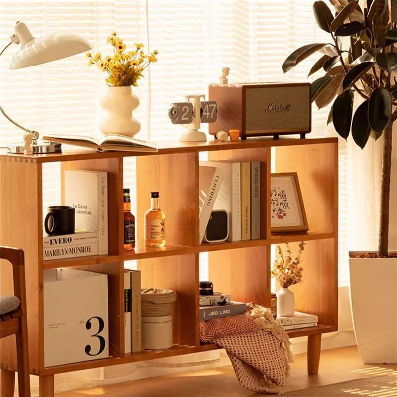 北欧实木书架家用客厅儿童书画格子柜日式书房卧室隔断置物架书柜,橡塑材料及制品,亚克力管/有机玻璃管,淘宝优惠券,粉丝福利购,淘宝优惠卷