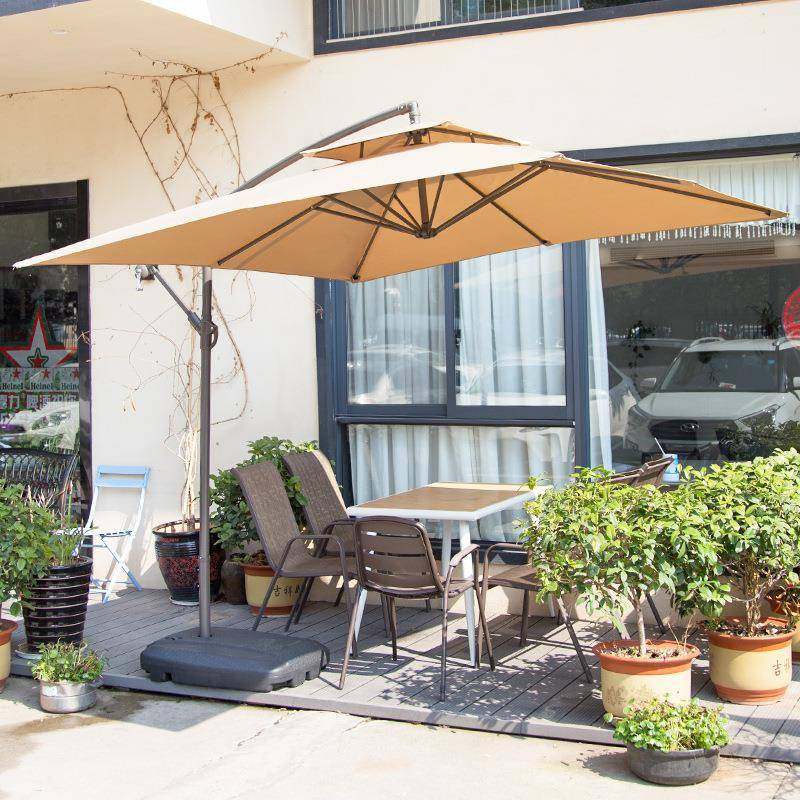 户外伞庭院遮阳伞别墅花园室外休闲大太阳伞罗马伞网红阳台香蕉伞,电子/电工,接线端子,淘宝优惠券,粉丝福利购,淘宝优惠卷