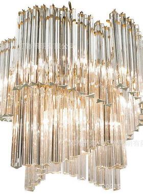 后现代简约北欧简欧卧室客厅灯奢华餐厅时尚led水晶吊灯新品