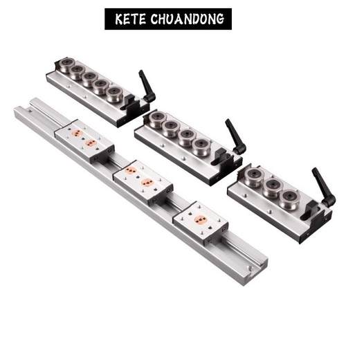 直线导轨 内置双轴心SGR SGB木工滑台滚轮滑块滑轨轨道滑杆高精度