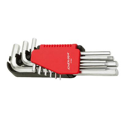 力易得（ENDURA)（1.5-10mm）9件公制加长平头内六角 E1594