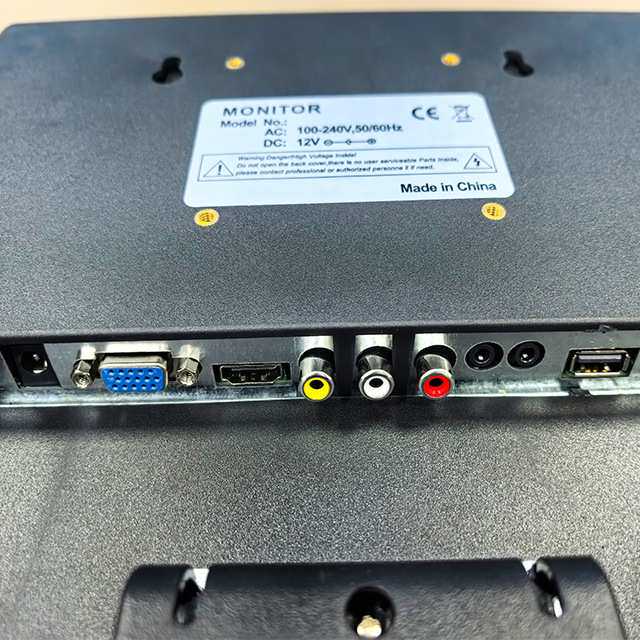 12寸12.1寸电脑显示器800x600 HDMI VGA接口支持电视办公监控机床