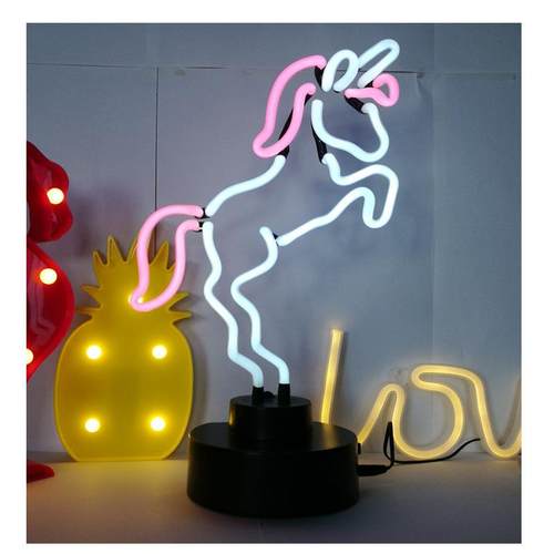 外贸霓虹灯个性neon sign背板led灯柔性桌灯室内超亮酷创意