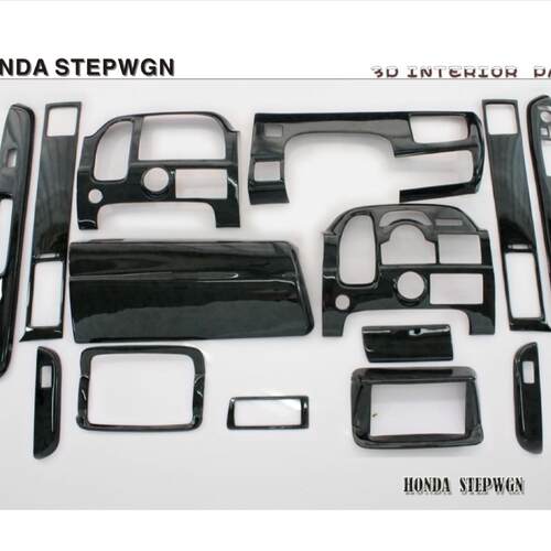 右驾车型 改装步威 STEPWAGON RG1 06款仪表贴桃木件 装饰件 贴件
