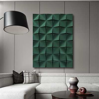 3d玄关浮雕画抽象客厅落地装饰画轻奢走廊过道挂画艺术立体雕刻