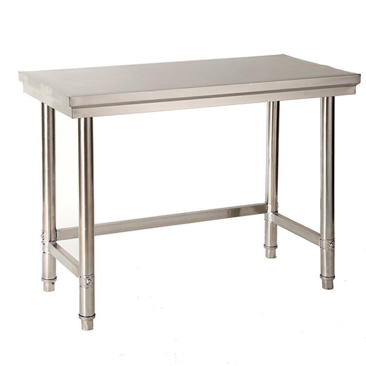 厨房不锈钢操作台商用家用案板工作台打荷切菜桌子长方形简易台面