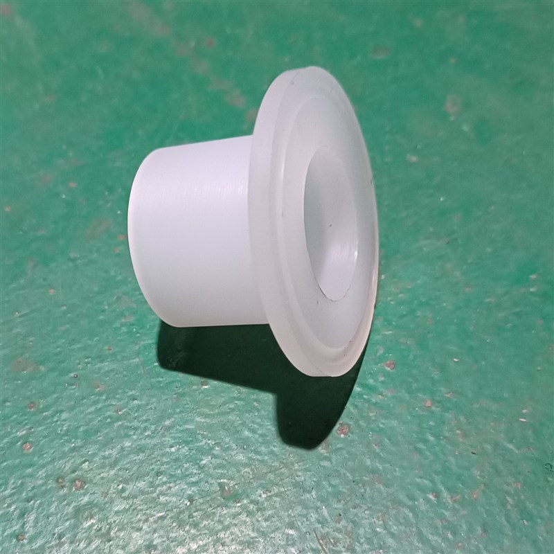 加工定制卡盘箍塑料50.5 白色PE对焊插焊 快装法兰接头热熔水管配