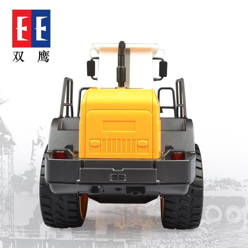 双鹰翻斗遥控车 大号玩具工程电动推土机大铲车模型儿童玩具男孩