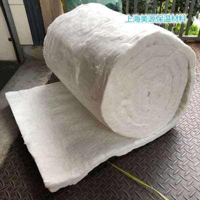 硅酸铝卷毡防火棉耐高温隔热棉陶瓷纤维毯锅炉防火材料铝箔保温