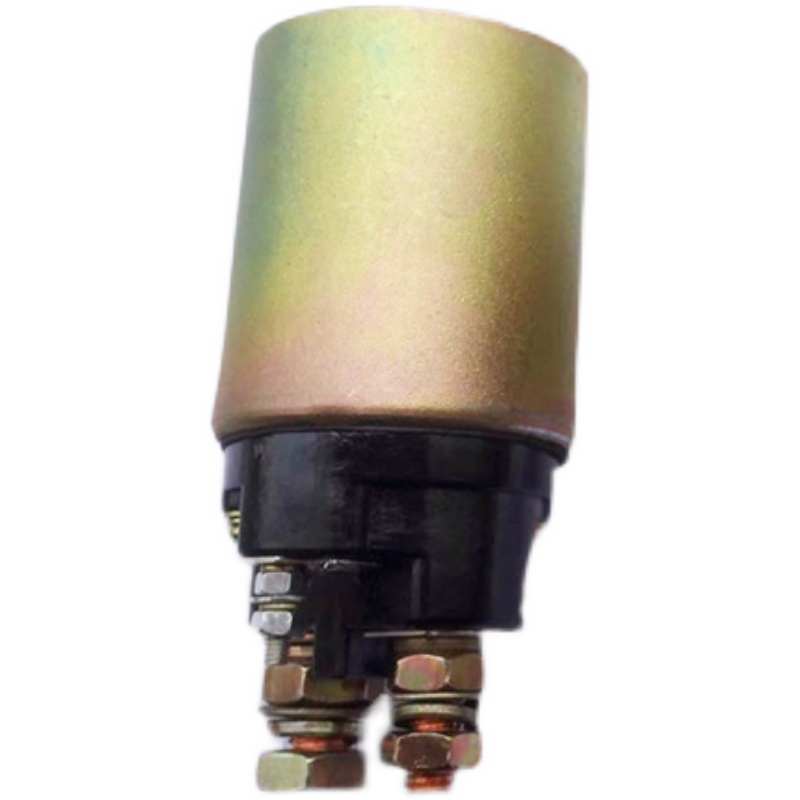 五征三轮车启动机开关磁力开关减速起动机马达12V24V电磁吸拉开