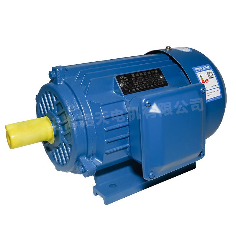 厂家供应1.1W4级全铜马达卧式YE2YE3电机三相异步交流电动机