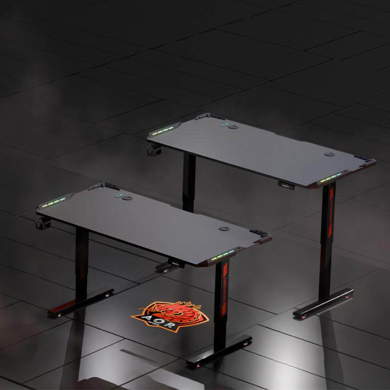升降桌架站立式办公电动电脑桌子电动升降桌腿电竞升降桌工厂