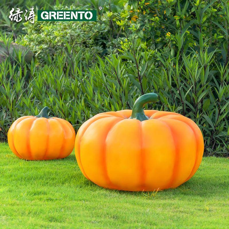 LED发光南瓜造型灯户外南瓜景观公园景区工程亮化草坪灯南瓜灯