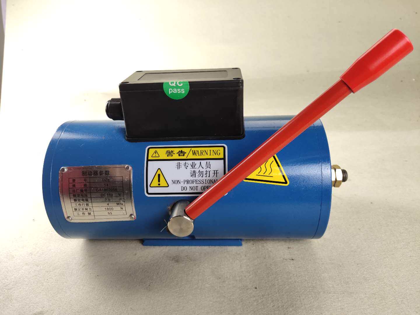 电梯制动器14E  抱闸制动器DZE-14   DZE-16E3B2 蓝光制动器