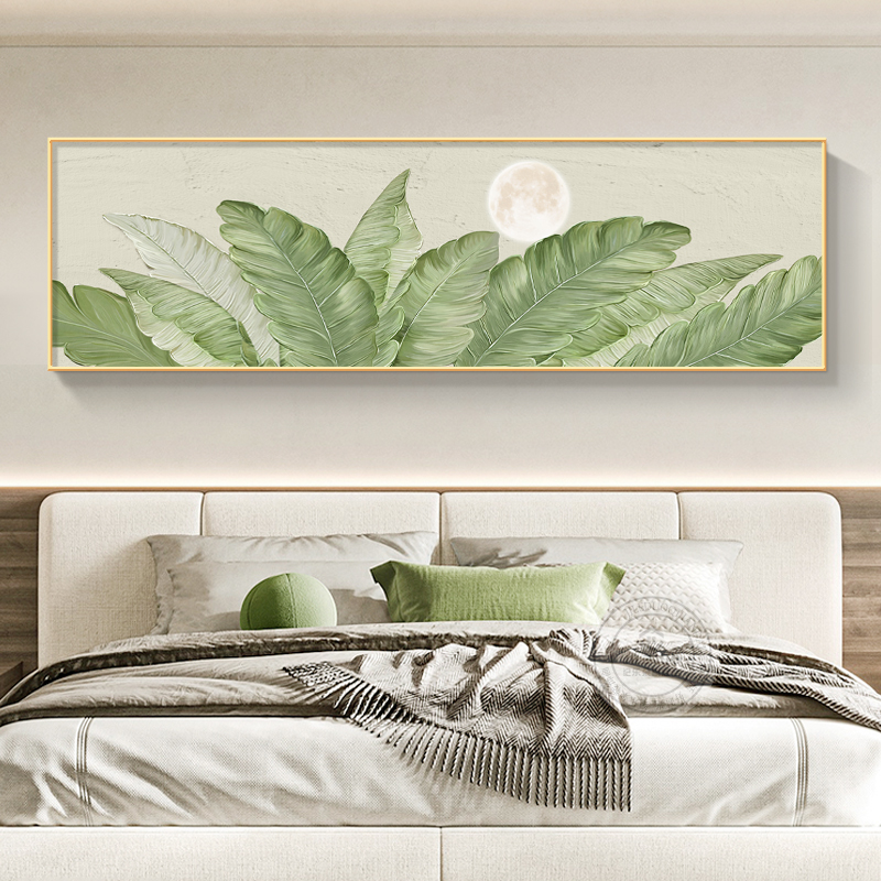家大业大卧室装饰画床头挂画客厅主卧墙画现代简约房间背景墙壁画图片