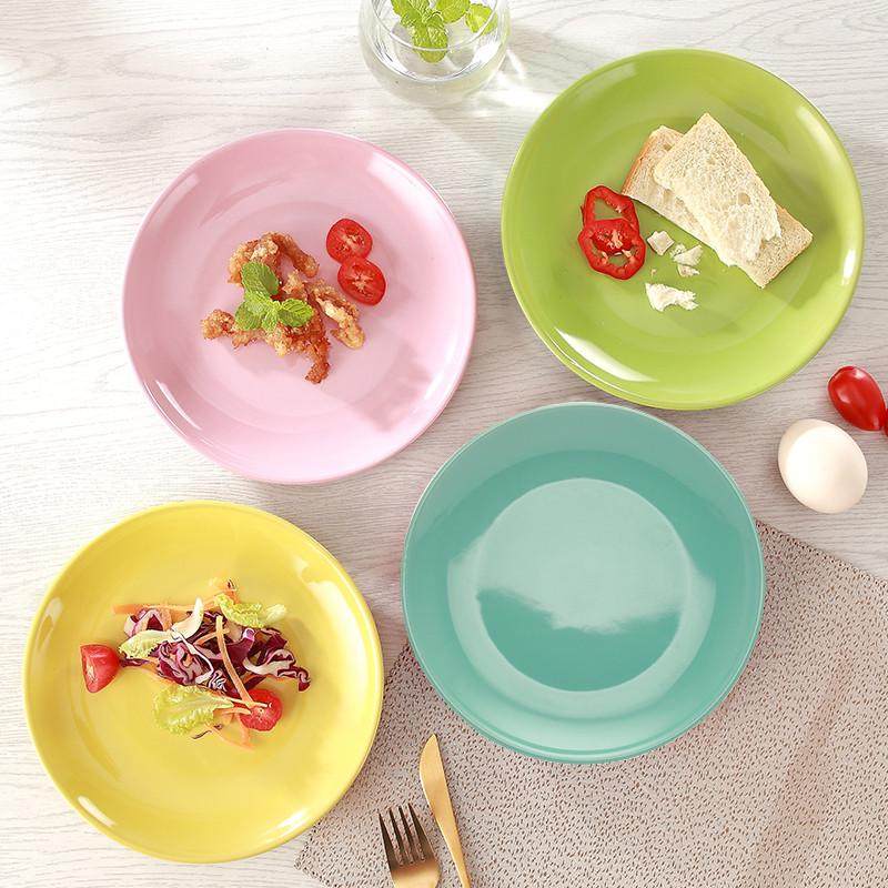 时尚网红陶瓷家用菜盘子果盘早餐盘韩式碟子创意彩色餐具盘碗套装,橡塑材料及制品,一次性塑料制品,淘宝优惠券,粉丝福利购,淘宝优惠卷