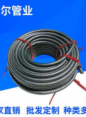 高纯度石墨盘管外径18/50m化工管道黑色护线管耐高温