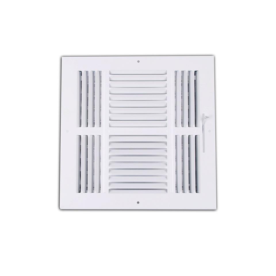 热销4SW金属百叶窗通风口/百叶出风口/铁制天花百叶风口