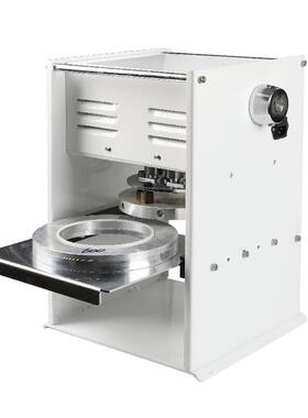 圆形380/425/490/600/725ml铝箔碗餐盒封口机锡纸盒塑封机封盖机