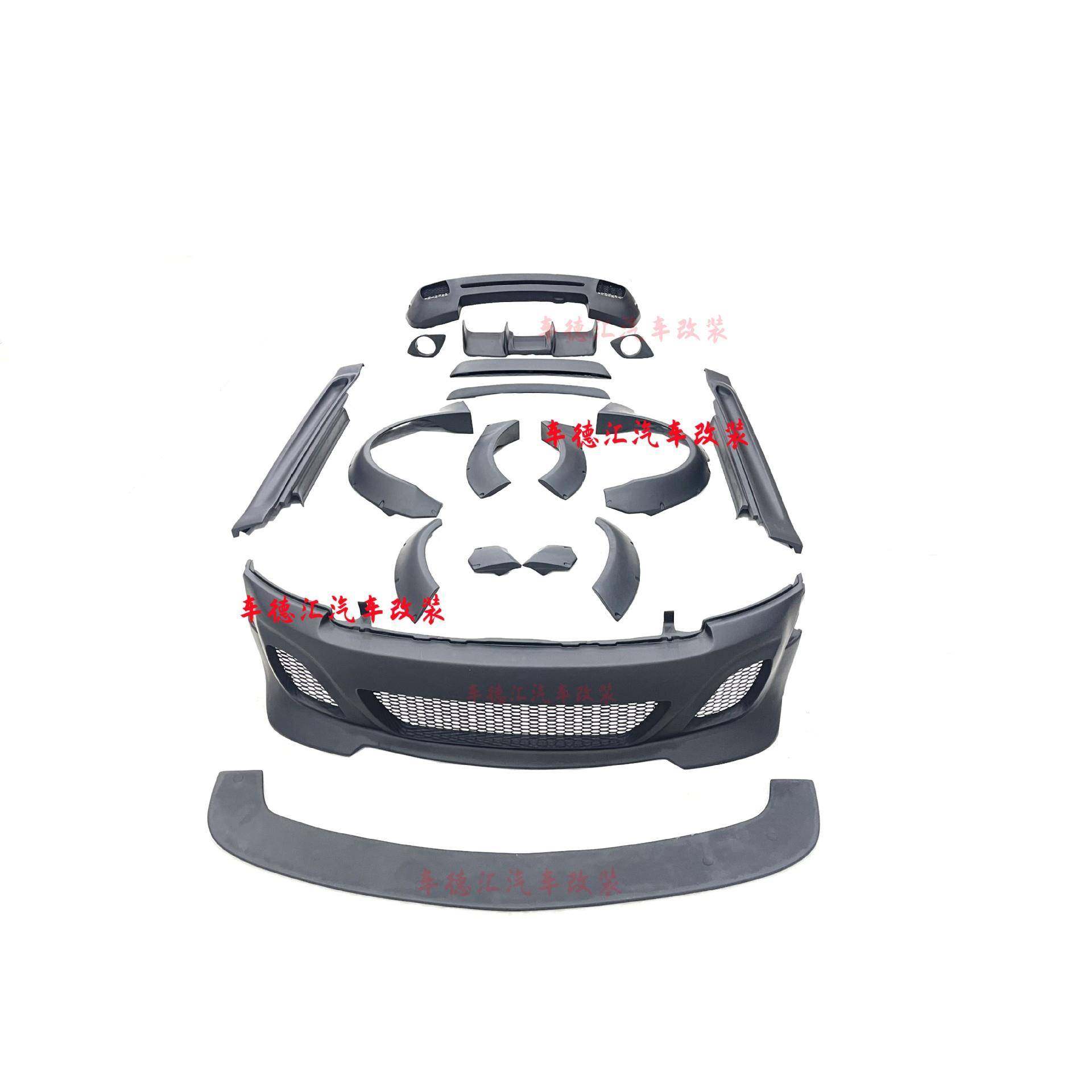 适用宝马迷你MiniR55R56改装LB宽体包围套件前杠中网侧裙叶子板