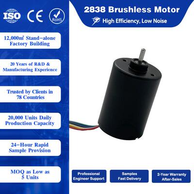 high speed 2838 brushless motor beauty device massager motor