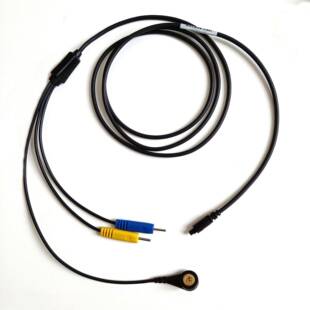 适用于伟思SA9800生物刺激反馈仪导联线黑色线盆底肌电极连接线