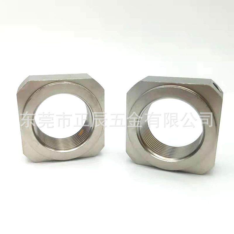 【折扣价】304不锈钢四角型BNRS3/M4/M5/M6/M8--M50防松动轴承螺