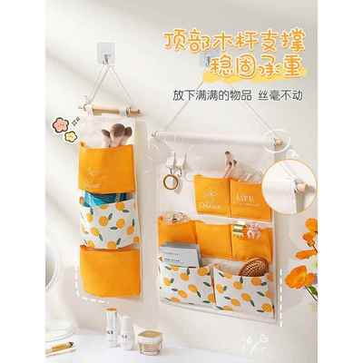 护士更衣柜收纳神器门口袋挂袋墙挂式布艺大容量可爱浴室挂袋